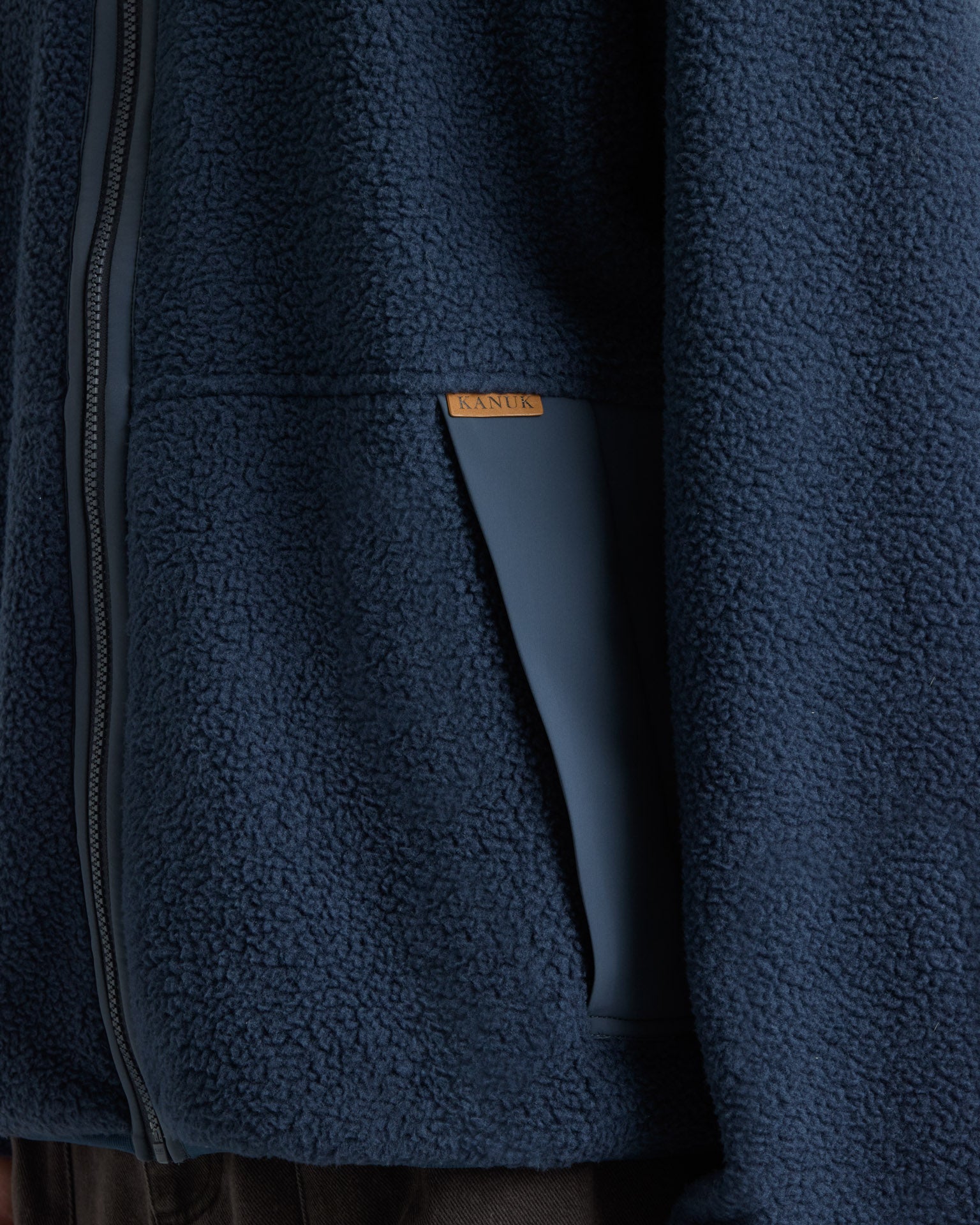 kanuk-bedford-veste-en-molleton-sherpa-zipp-e-homme image 5