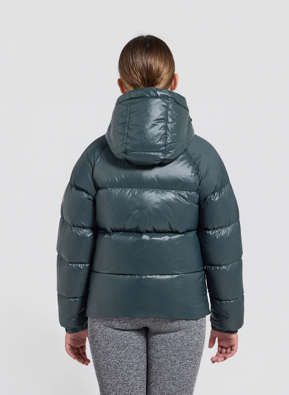 pyrenex-sten-doudoune-capuche-enfant-vert-fonc image 8