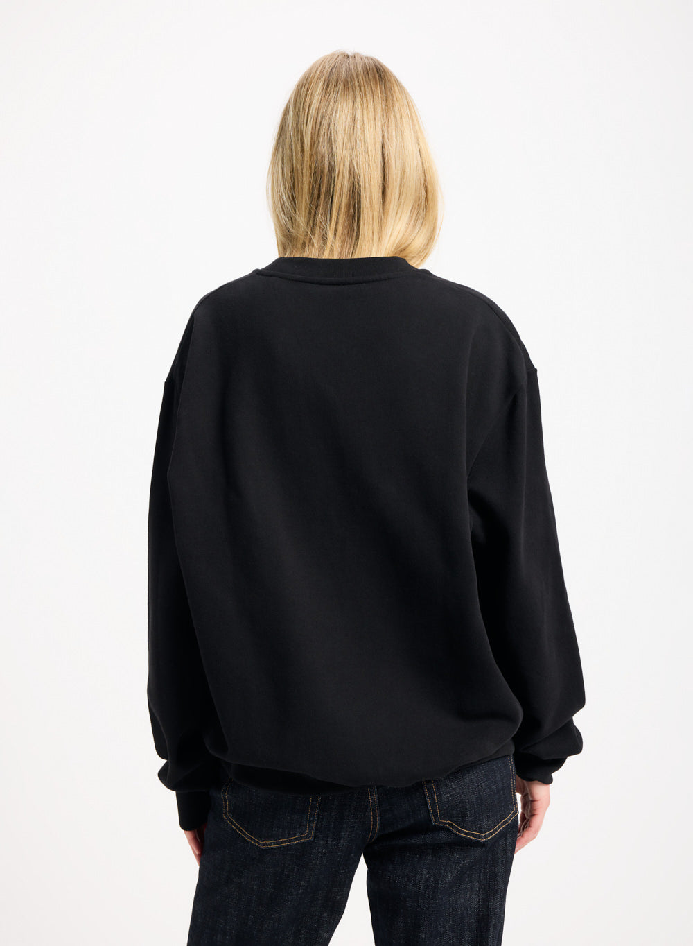 pyrenex-escou-sweatshirt-coton-bio-homme-noir image 3
