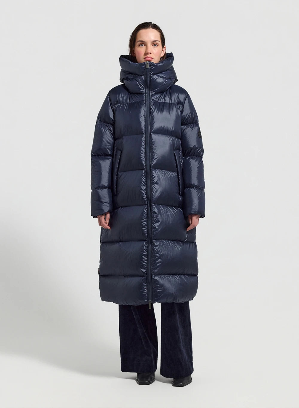 pyrenex-oriela-doudoune-longue-femme-bleu-marine-saint-sever image 1