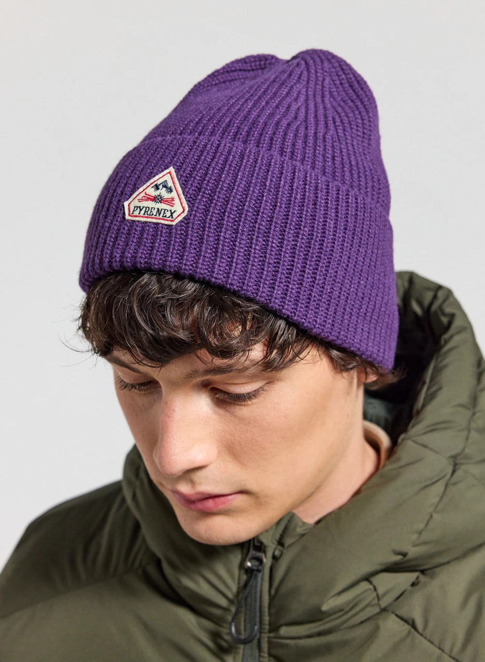pyrenex-gomma-bonnet-unisexe-bleu-violet image 2