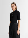 fusalp-vera-polo-manches-courtes-femme-viscose-stretch-2 image 3
