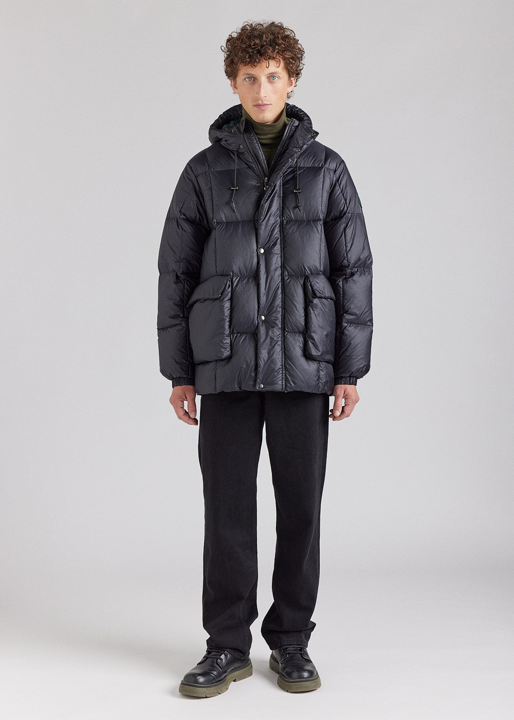 pyrenex-x-paraboot-doudoune-unisexe-audoubert-noire-duvet image 2