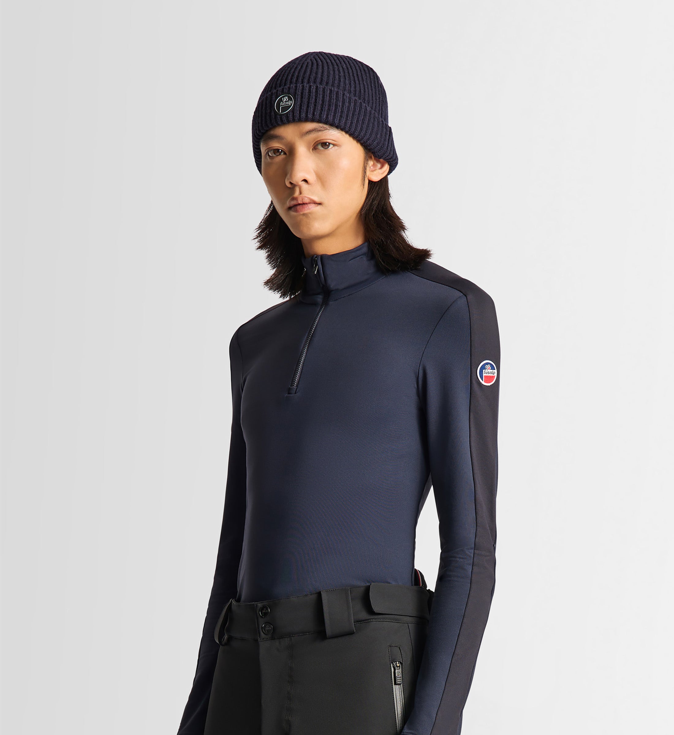 fusalp-alpille-sous-pull-zipp-powerstretch image 2