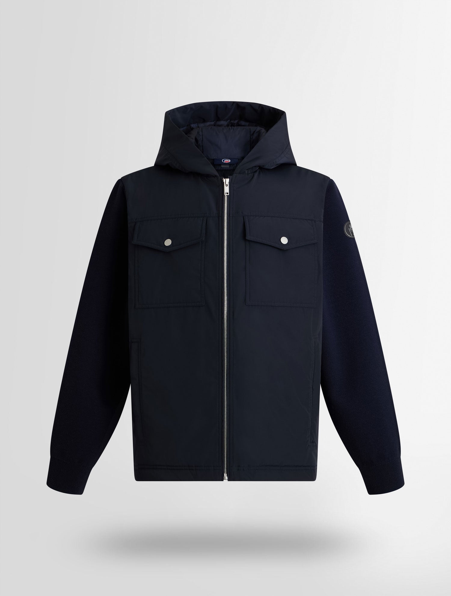 fusalp-veste-beveo-femme-technique-manches-laine-m-rinos-capuche image 5