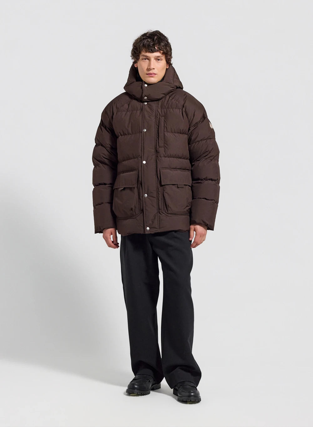pyrenex-voyager-doudoune-hiver-homme-marron-fonc image 2