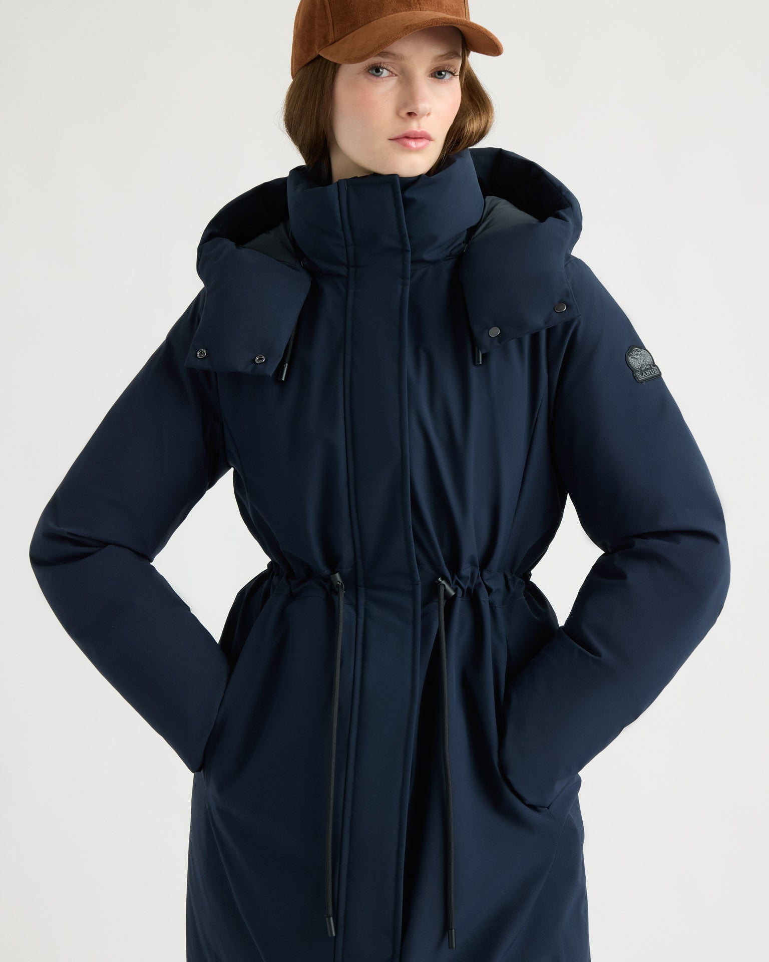 kanuk-lanoraie-manteau-capuche-mi-long-en-duvet image 4