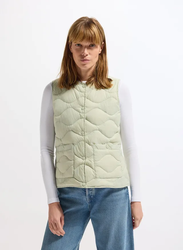 gilet-sans-manches-femme-pyrenex-orite-vest-vert-pastel-ultra-l-ger image 1