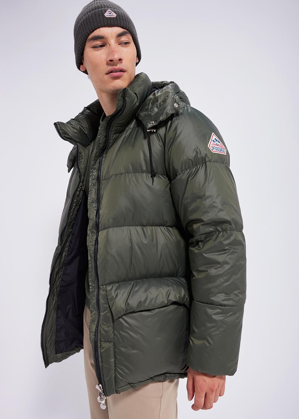 pyrenex-evolve-doudoune-homme-capuche-deep-khaki image 3