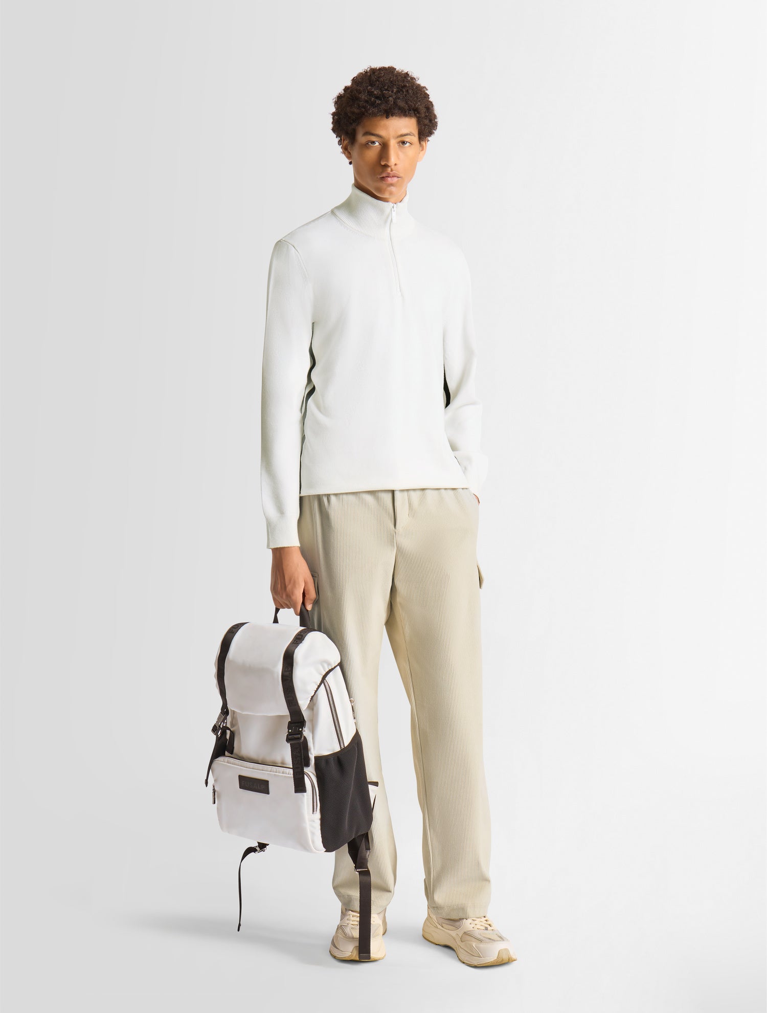 fusalp-natom-pull-homme-demi-zip-intarsia image 2