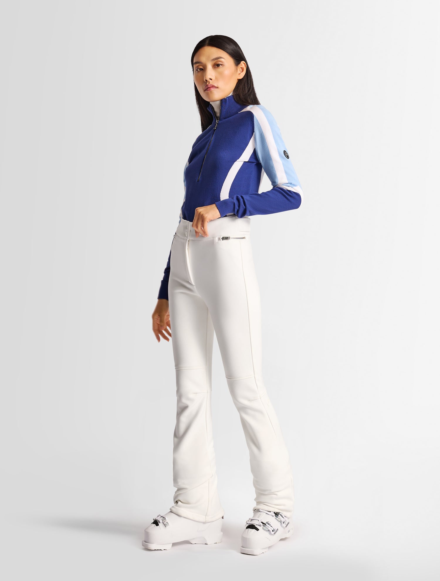 fusalp-fuseau-de-ski-elancia-fuseau-softshell-polaire-femme image 2