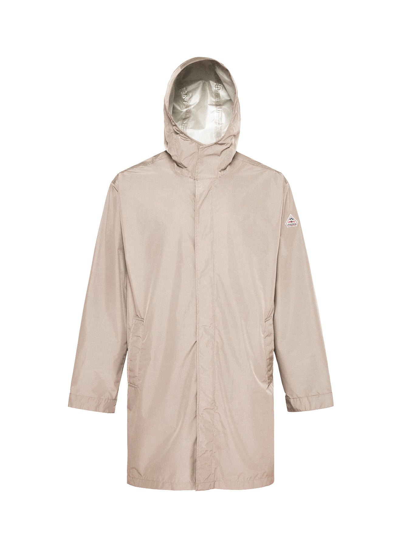 parka-longue-imperm-able-unisexe-pyrenex-eissaure-beige-clair image 5