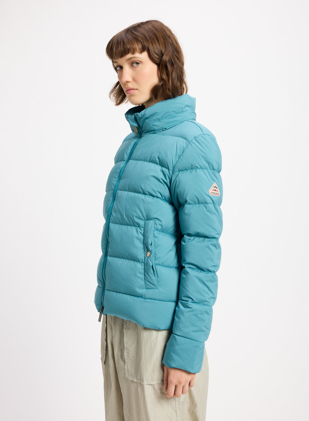pyrenex-spoutnic-doudoune-femme-capuche-amovible-bleu-turquoise image 3