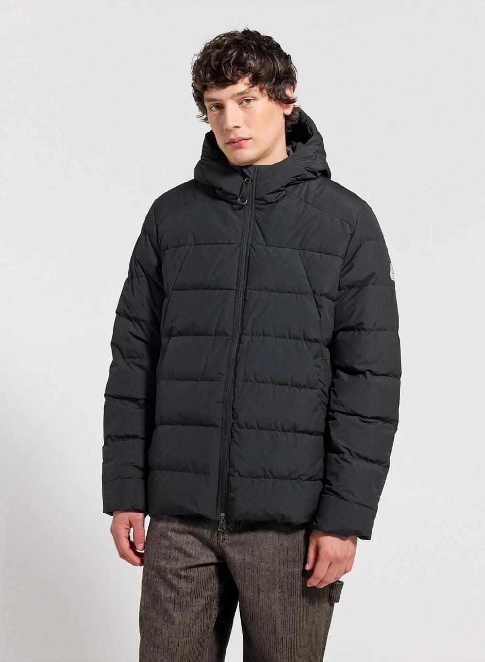 pyrenex-kepler-doudoune-capuche-homme-noire-duvet-fran-ais image 1