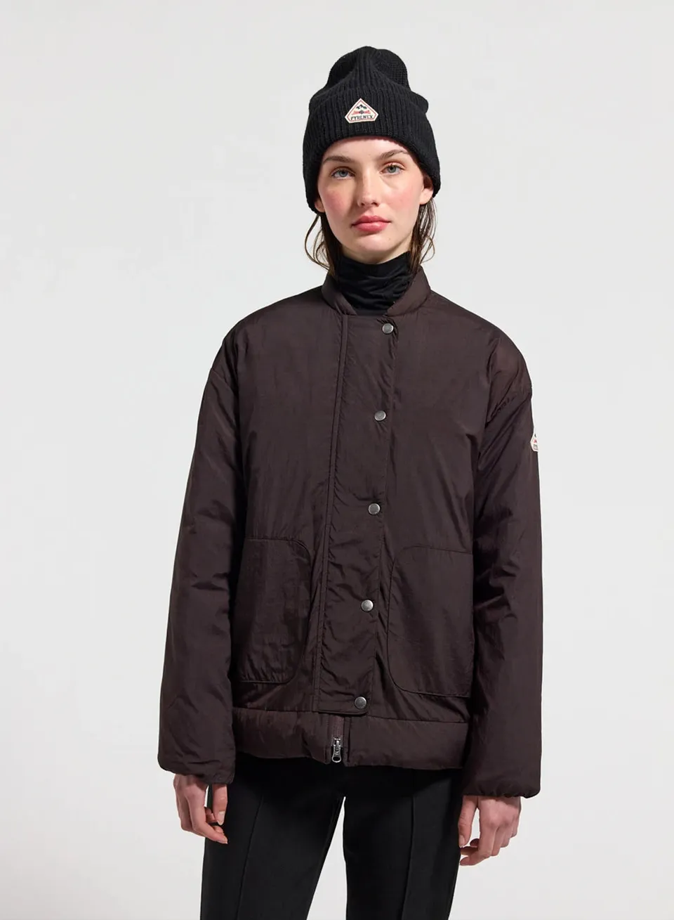 pyrenex-ritzy-doudoune-l-g-re-femme-marron-fonc image 1