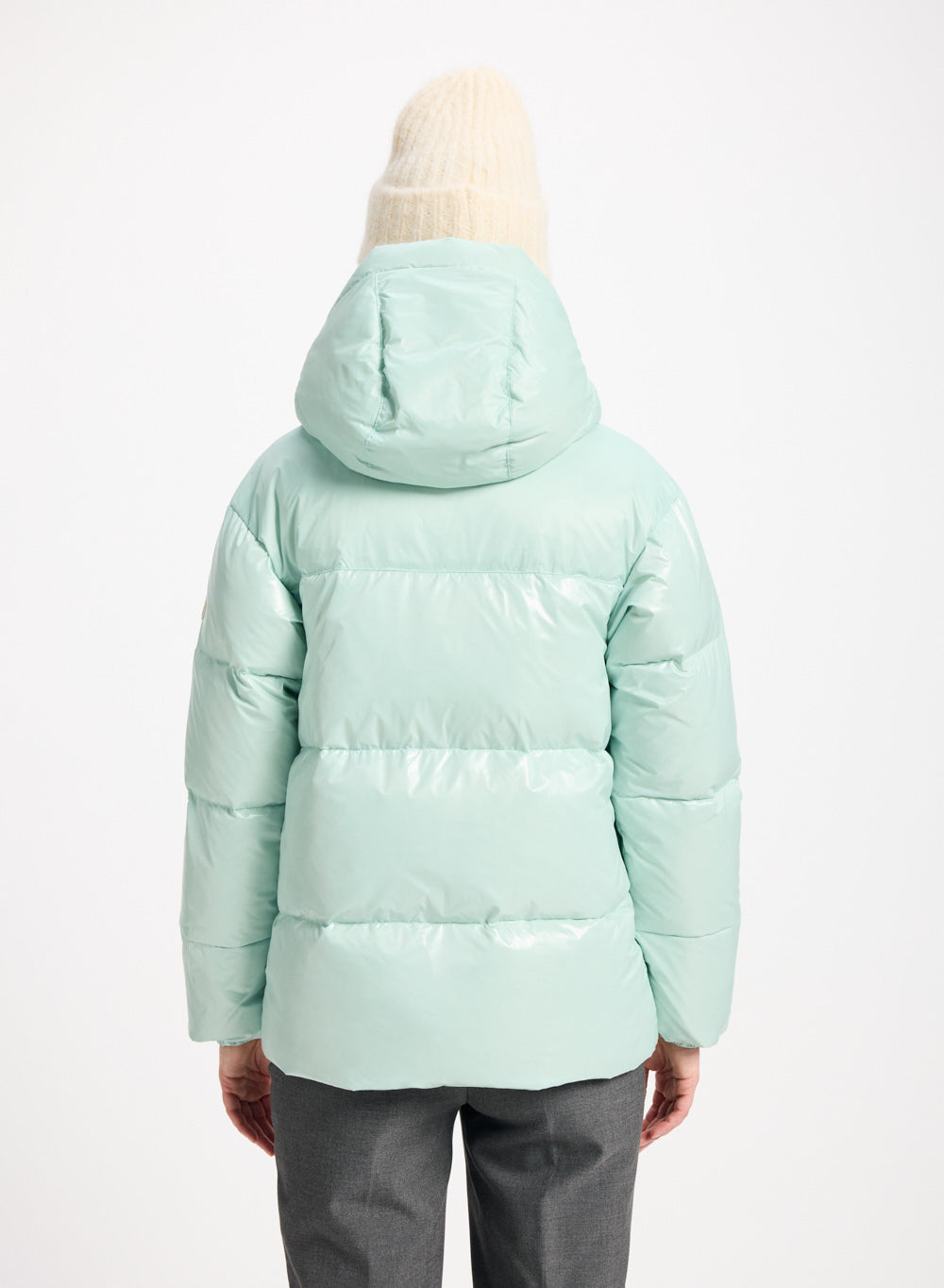 pyrenex-lively-doudoune-brillante-femme-vert-d-eau image 4