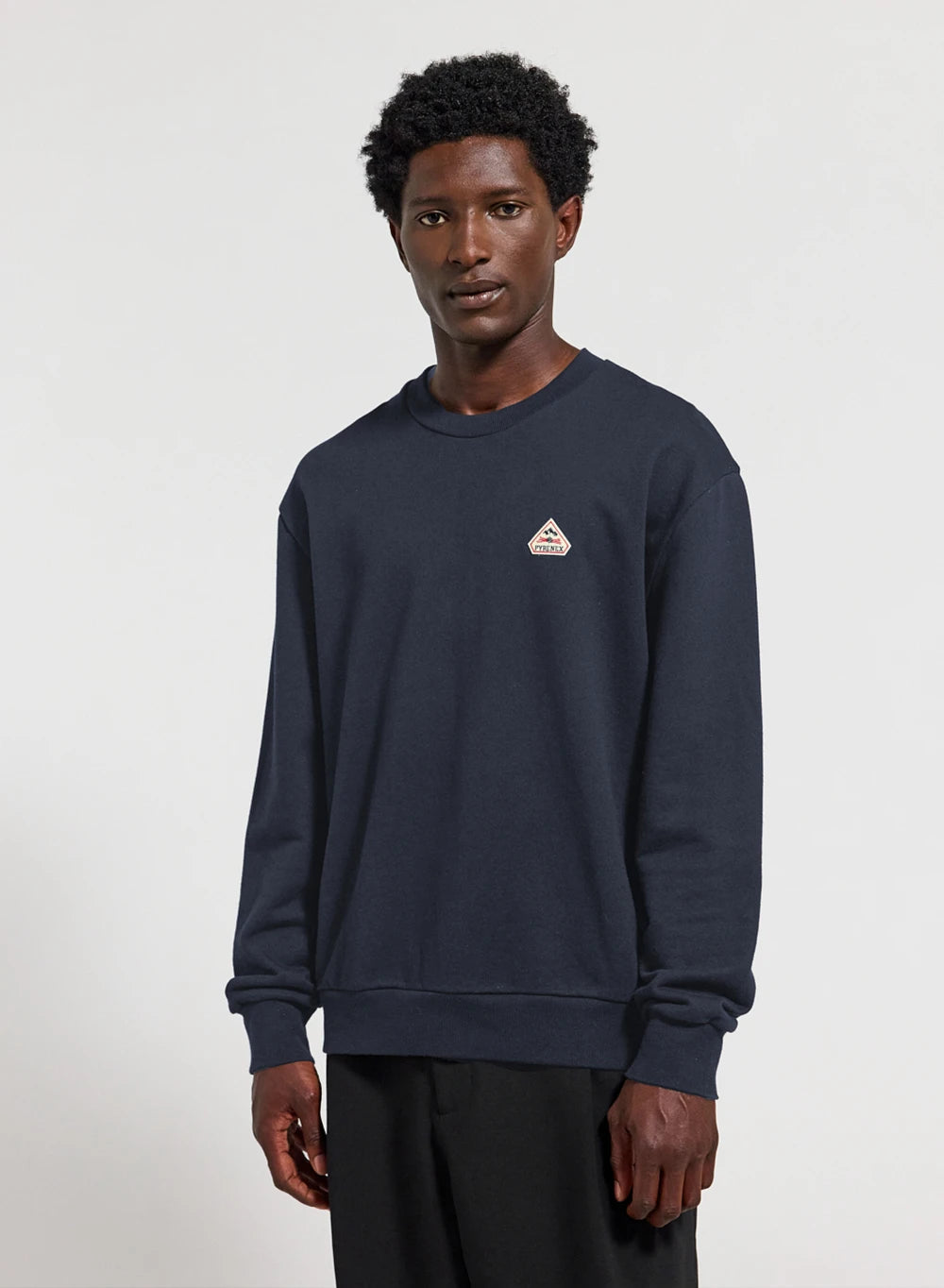 pyrenex-phase-sweat-col-rond-unisexe-bleu-marine image 1