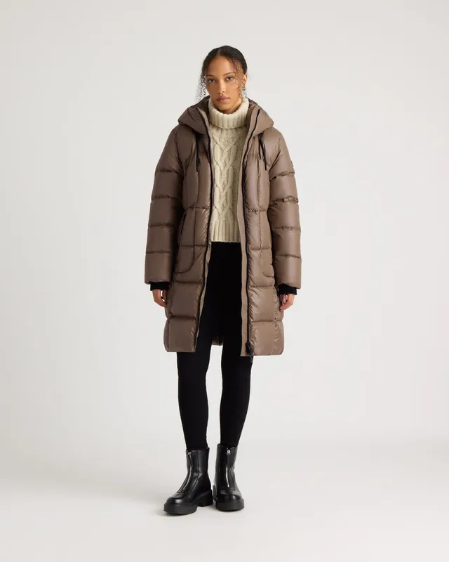 kanuk-notting-hill-brillant-manteau-long-matelass-femme-capuche image 1