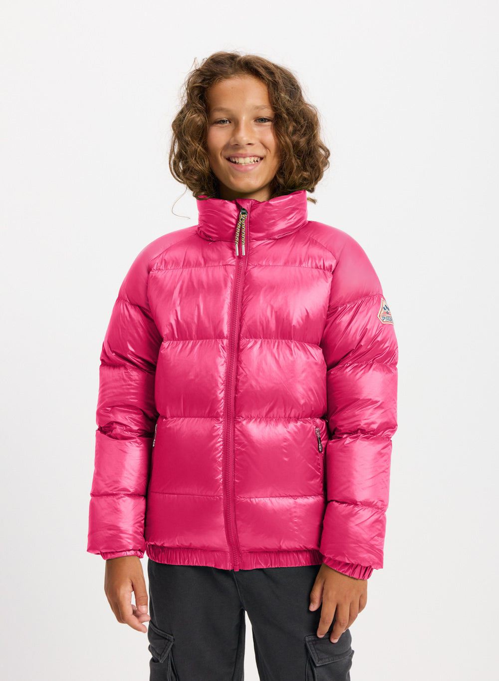 pyrenex-vintage-mythic-doudoune-enfant-fuchsia image 2