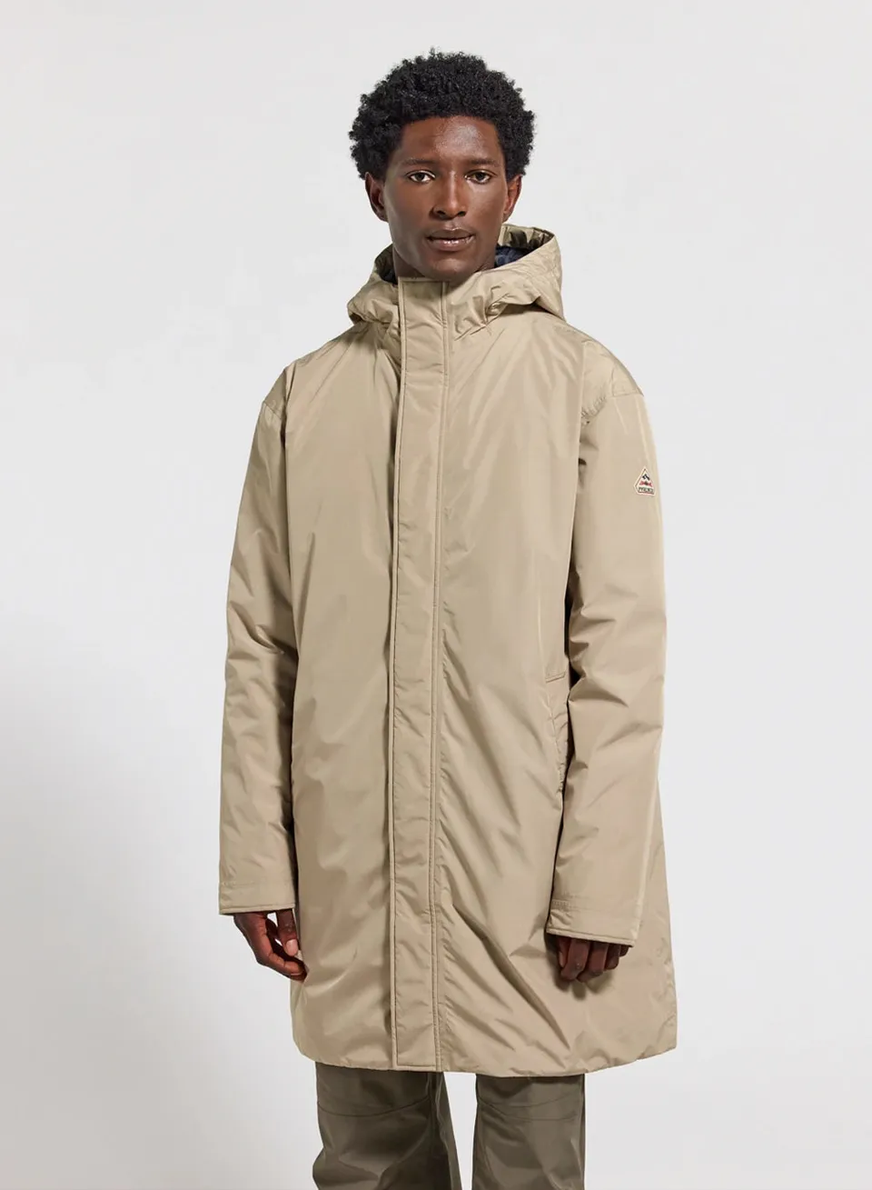 pyrenex-puigmal-parka-matelass-e-imperm-able-longue-homme-beige-clair image 1