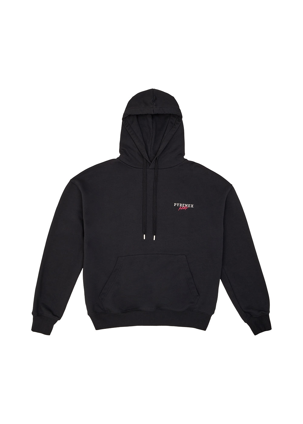 pyrenex-sierra-pullover-unisexe-capuche-coton-bio-noir image 8