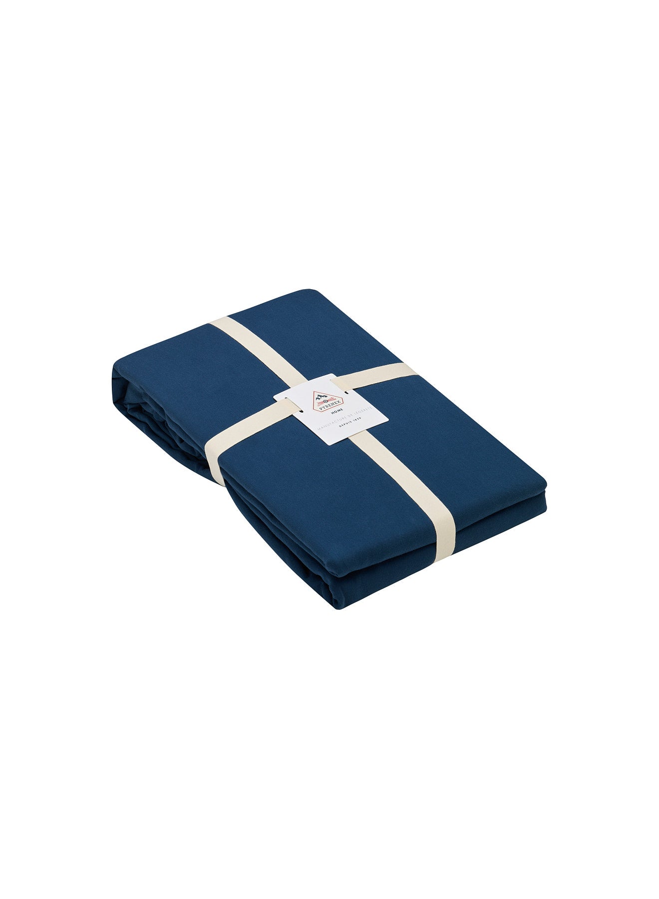 pyrenex-lily-drap-housse-uni-bleu-encre-coton-bio-tencel-lyocell image 3