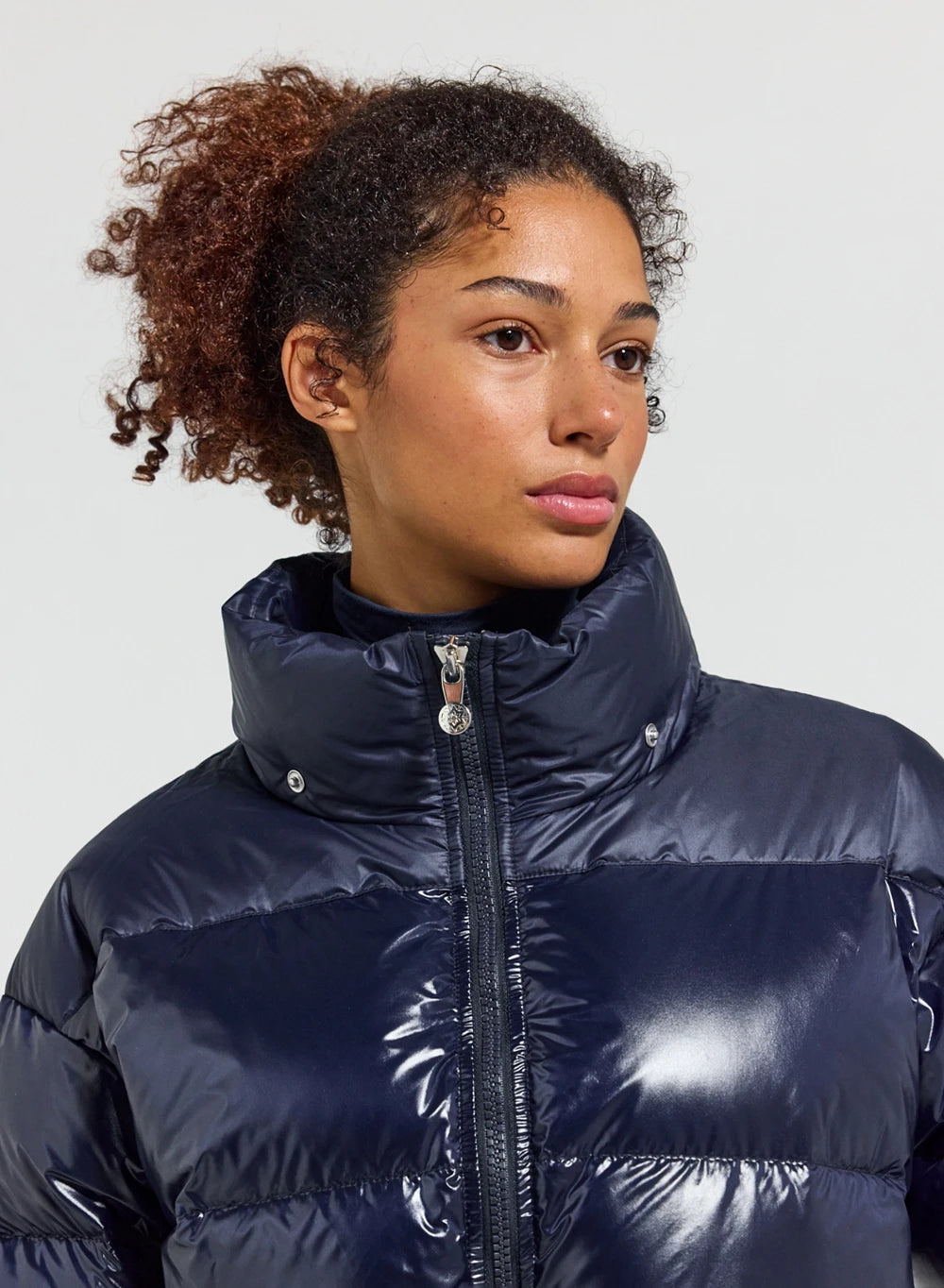 pyrenex-alexa-doudoune-femme-capuche-bleu-marine-brillante image 5