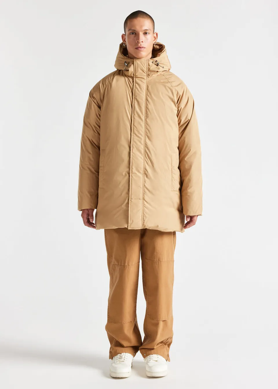 pyrenex-spark-parka-homme-iced-coffee image 1