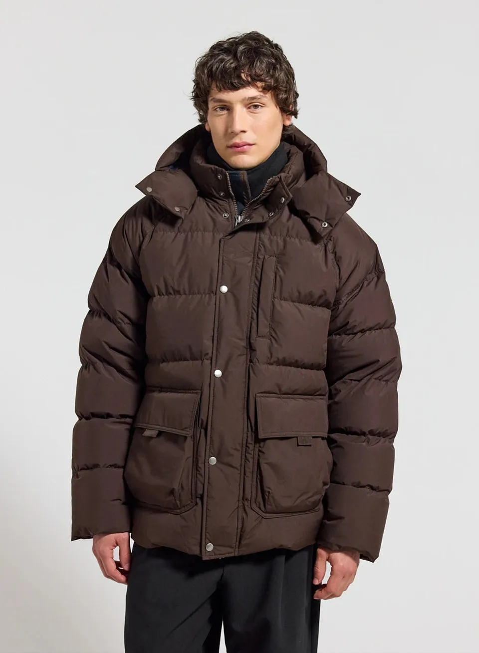 pyrenex-voyager-doudoune-hiver-homme-marron-fonc image 1