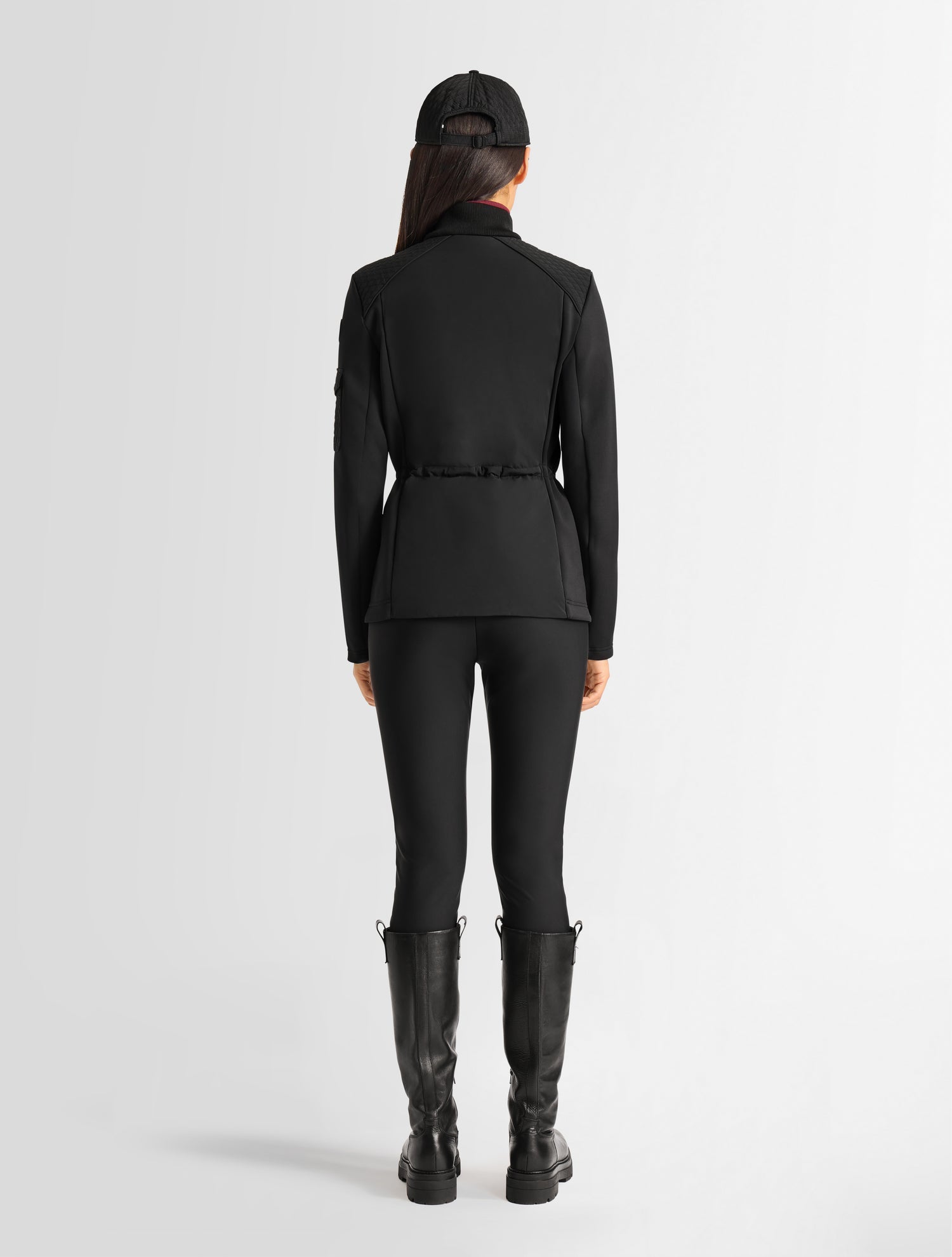 fusalp-laa-s-veste-femme-stretch-col-maille image 3