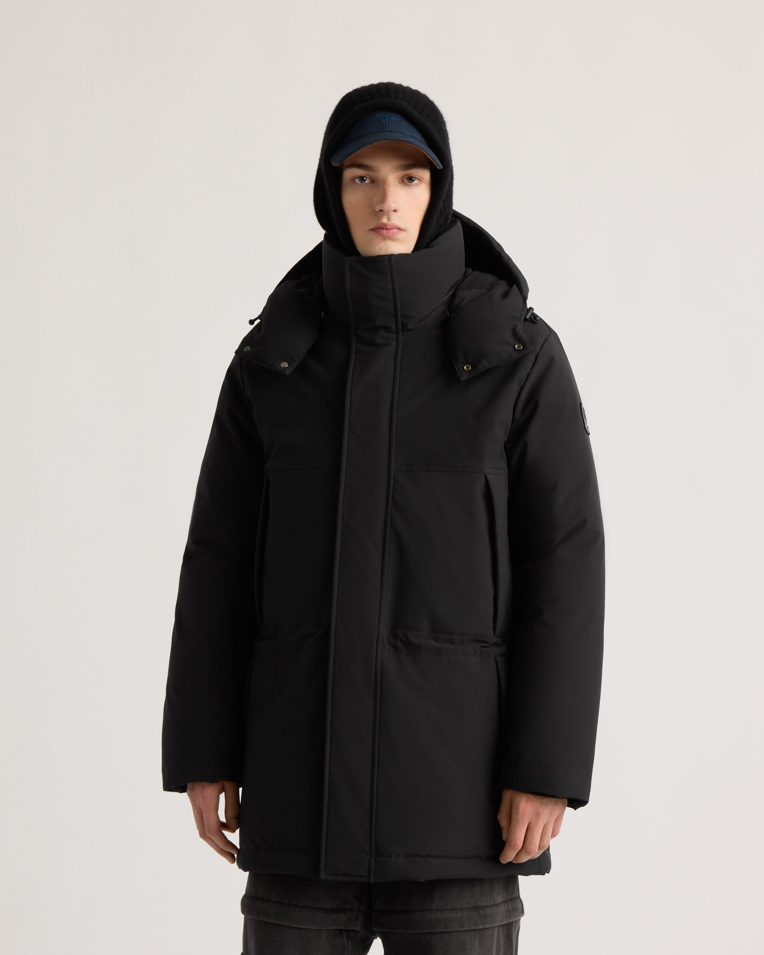 kanuk-patrouilleur-parka-col-montant-homme-capuche-amovible image 1