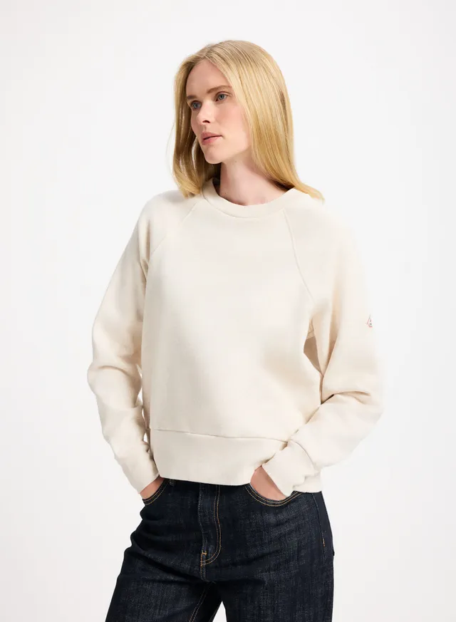 pyrenex-mood-sweatshirt-femme-cr-me image 1