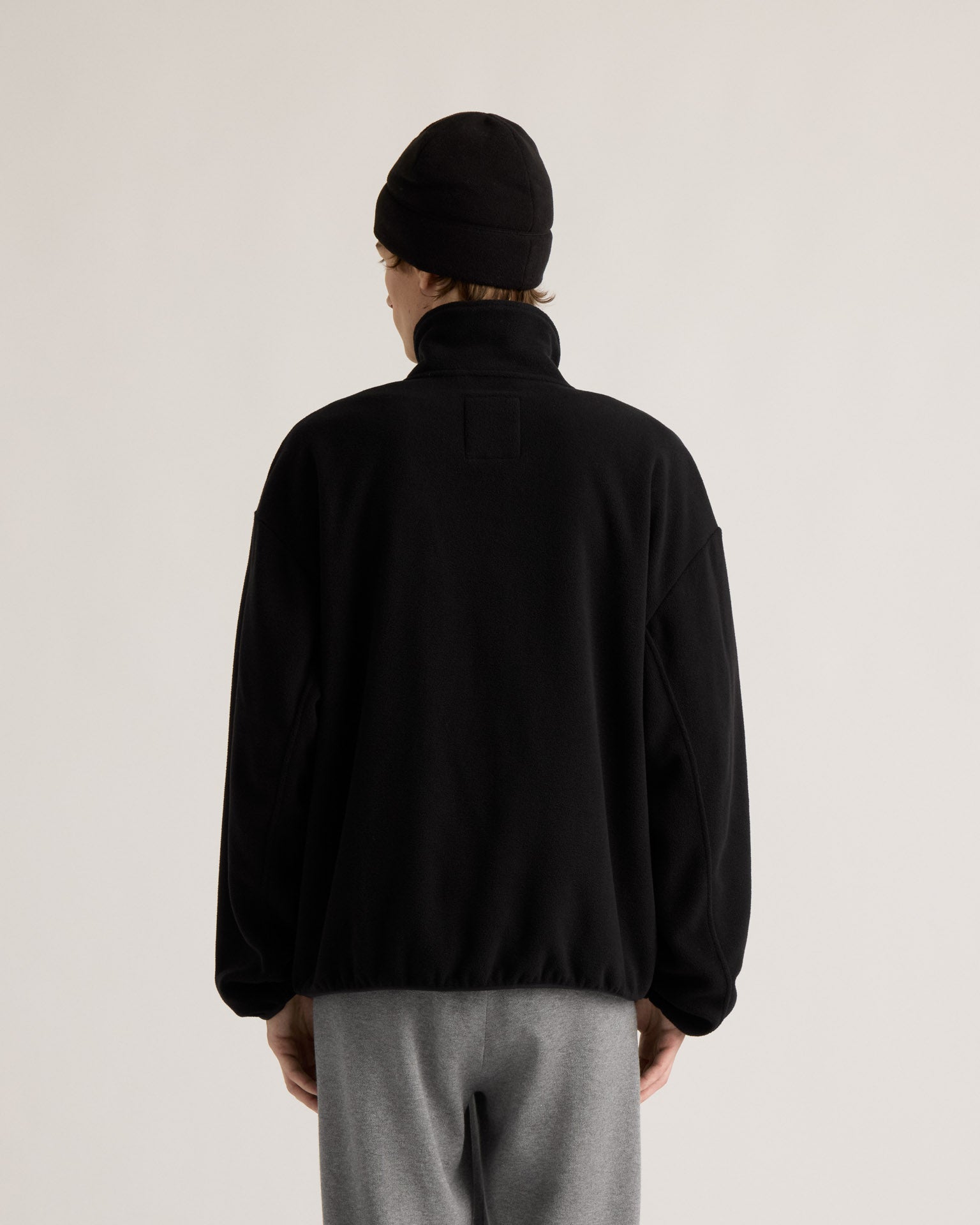 kanuk-pull-albanel-homme-molleton-polaire-col-montant-poches image 4
