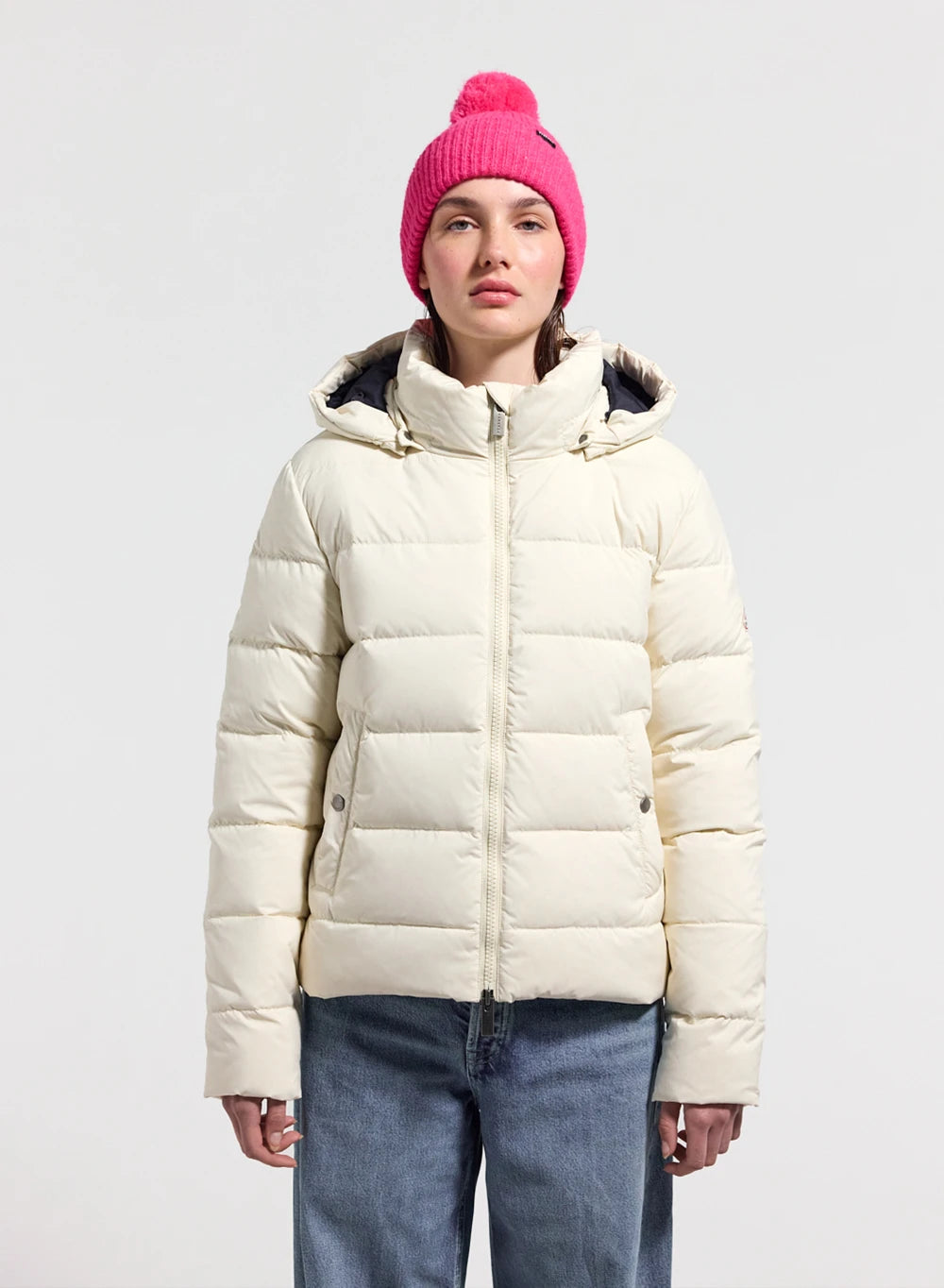 pyrenex-spoutnic-doudoune-femme-capuche-amovible-blanche image 1