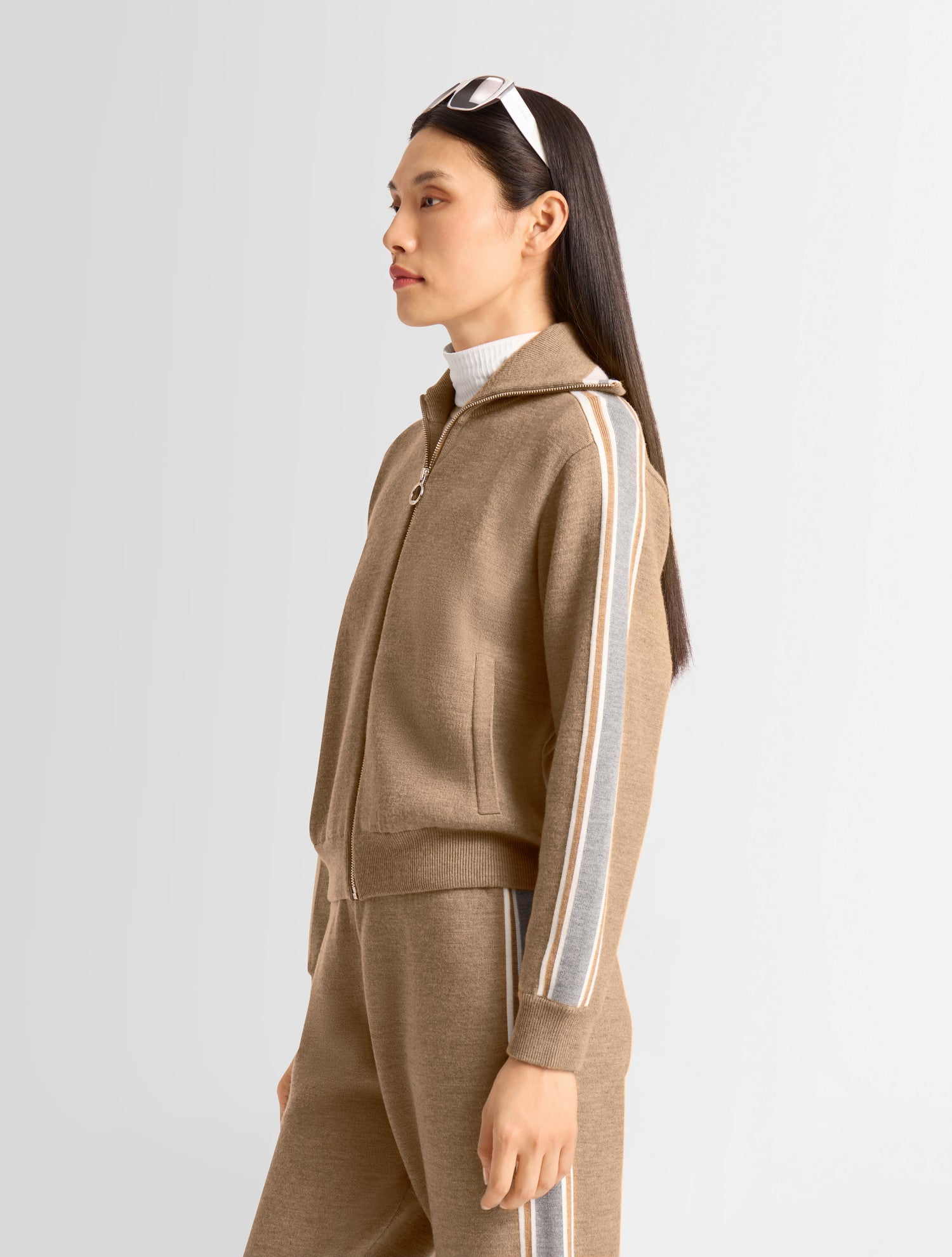 fusalp-gilet-benada-veste-sans-manches-femme-maille-double-face image 2