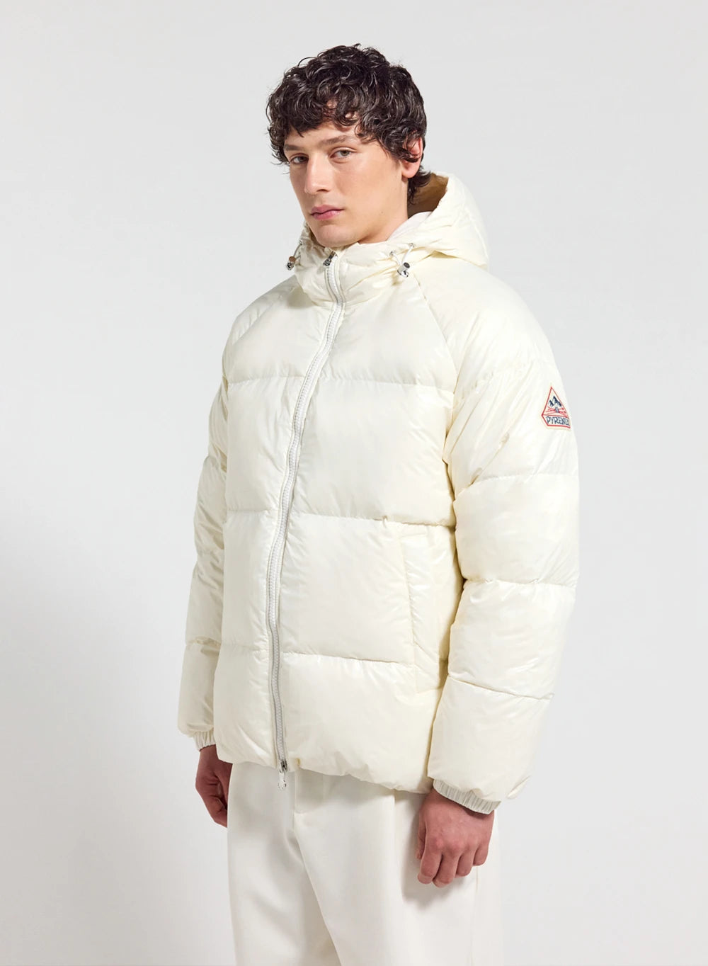 pyrenex-sten-doudoune-unisexe-capuche-blanche image 1