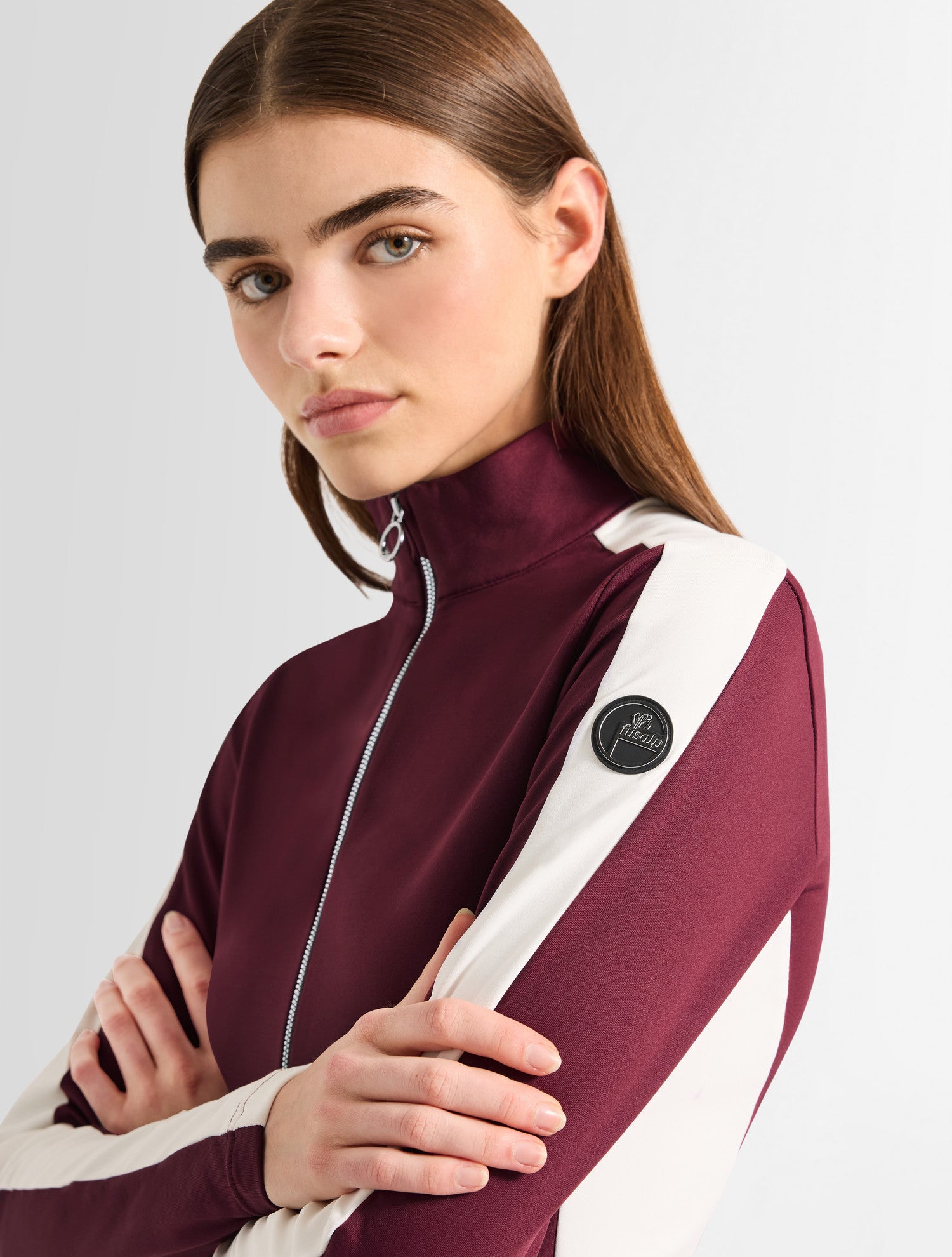 fusalp-sous-pull-negam-femme-sous-pull-ski-col-zipp image 4