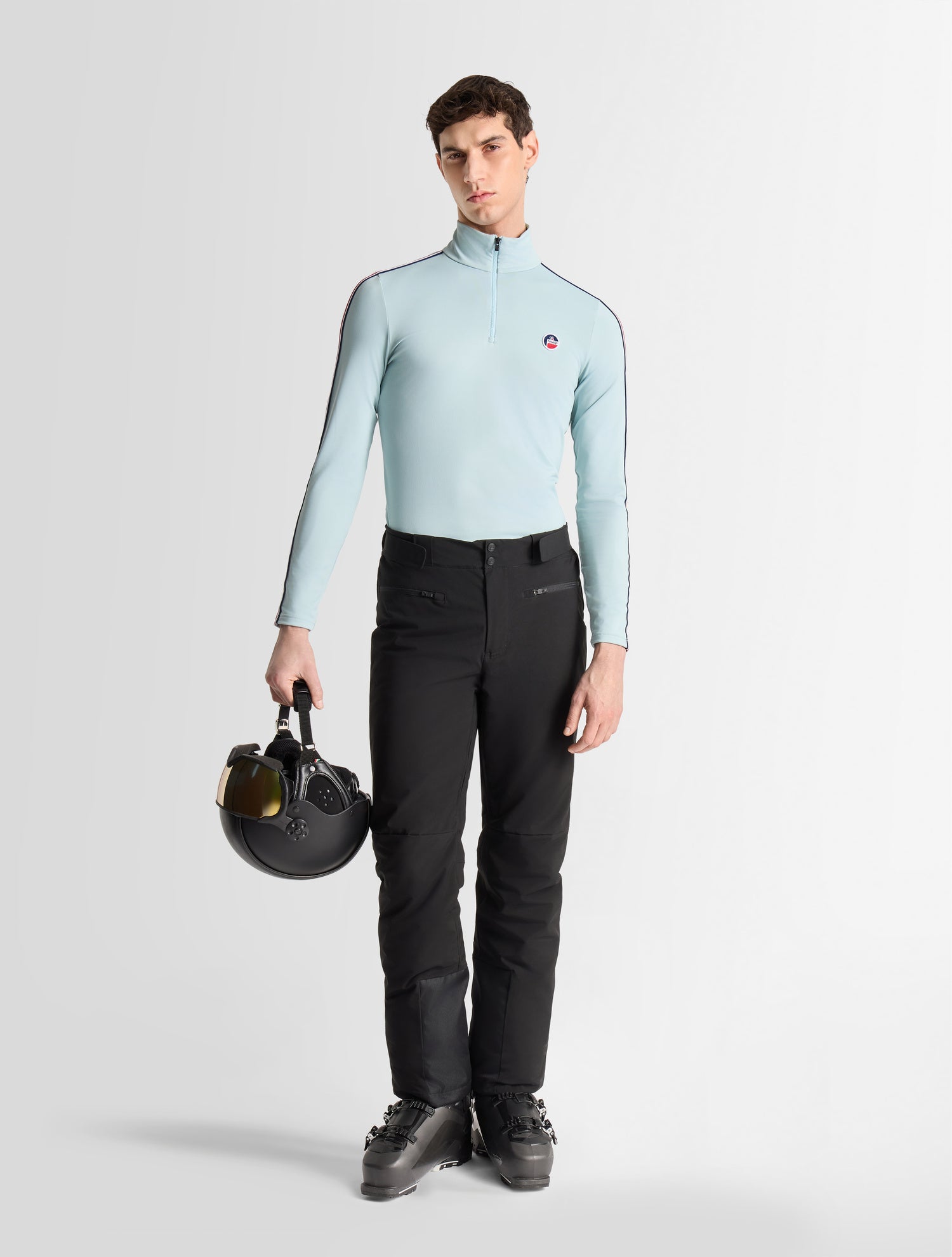 fusalp-mario-sous-pull-powerstretch-zipp image 3