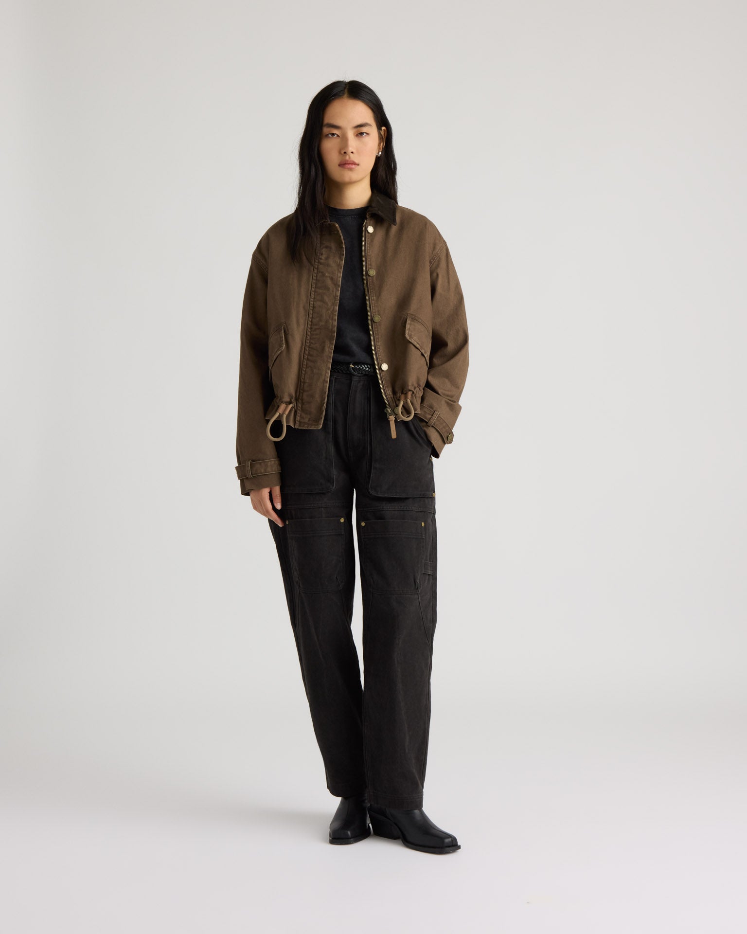 kanuk-arlequin-manteau-de-travail-en-toile-doubl-e-femme image 1