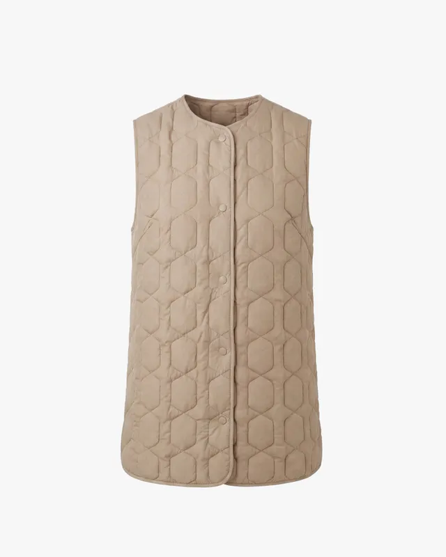 quartz-co-eva-veste-l-g-re-isol-e-sans-manches-mi-longue image 1