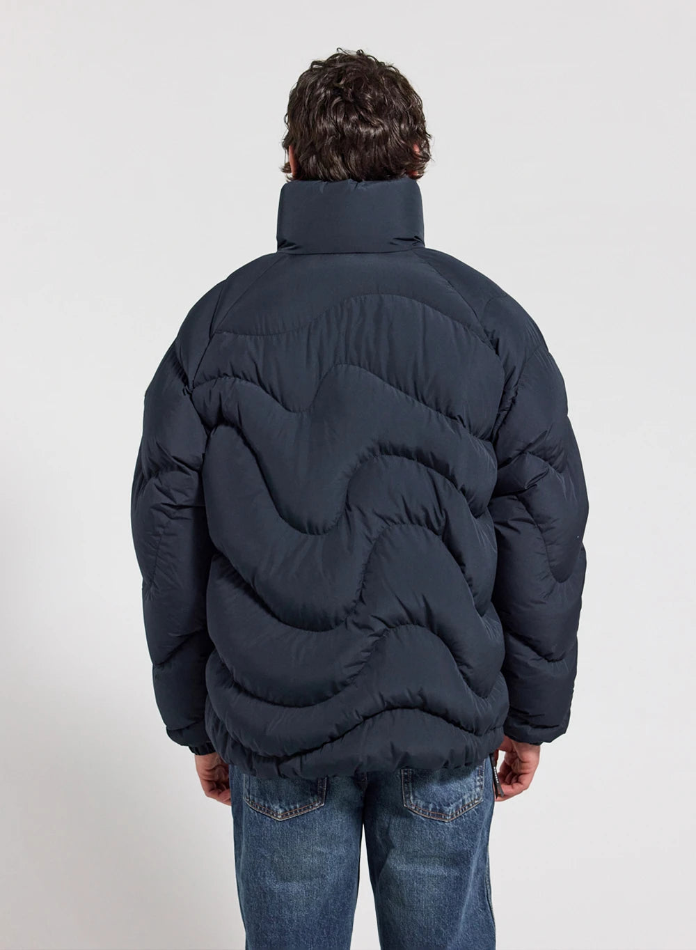 pyrenex-cairns-doudoune-unisexe-bleu-fonc-demi-zip image 4