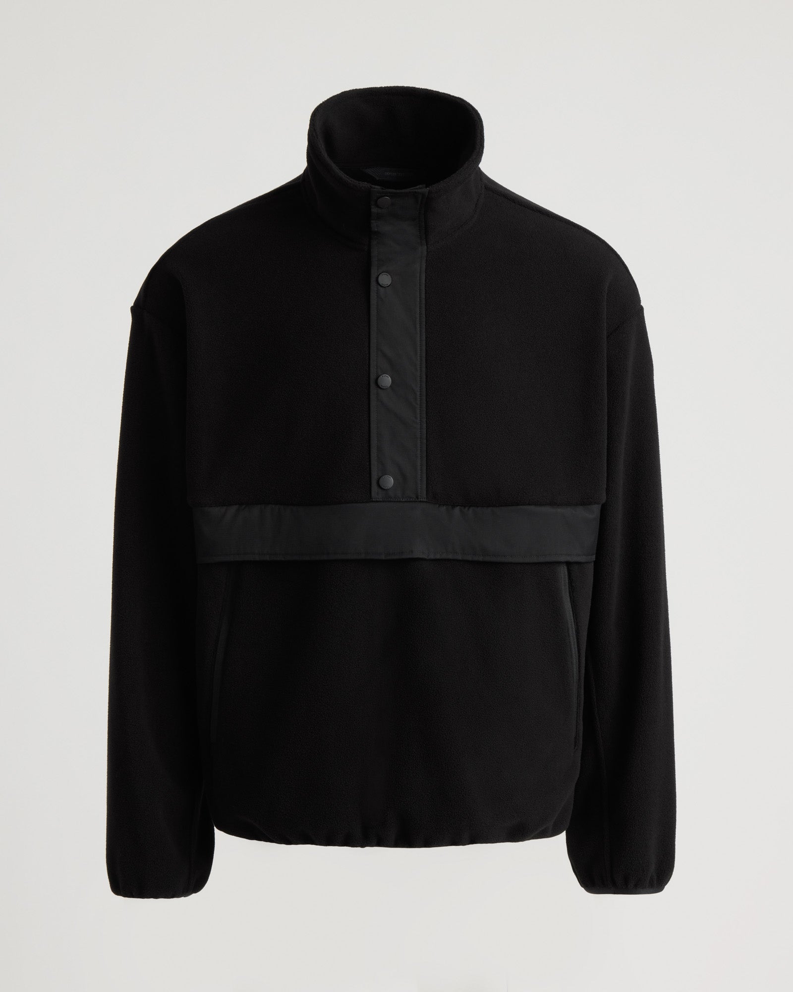 kanuk-pull-albanel-homme-molleton-polaire-col-montant-poches image 2