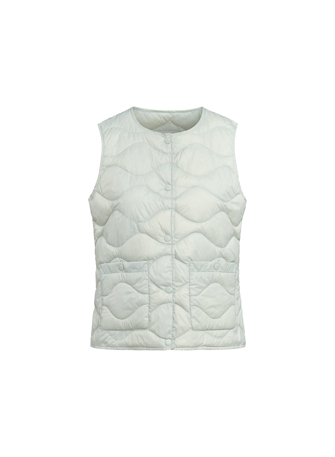 gilet-sans-manches-femme-pyrenex-orite-vest-vert-pastel-ultra-l-ger image 7