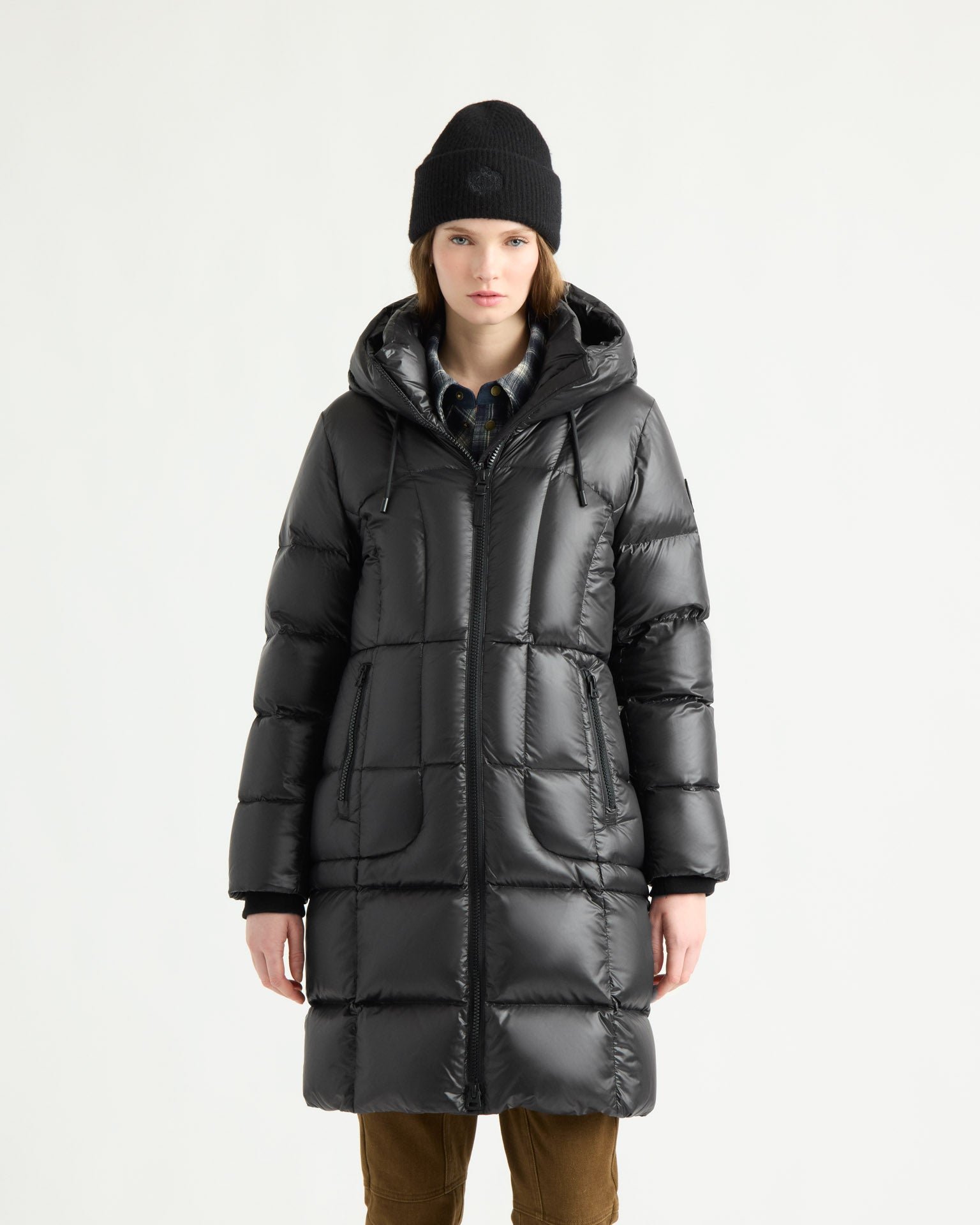 kanuk-notting-hill-manteau-matelass-brillant-long image 3