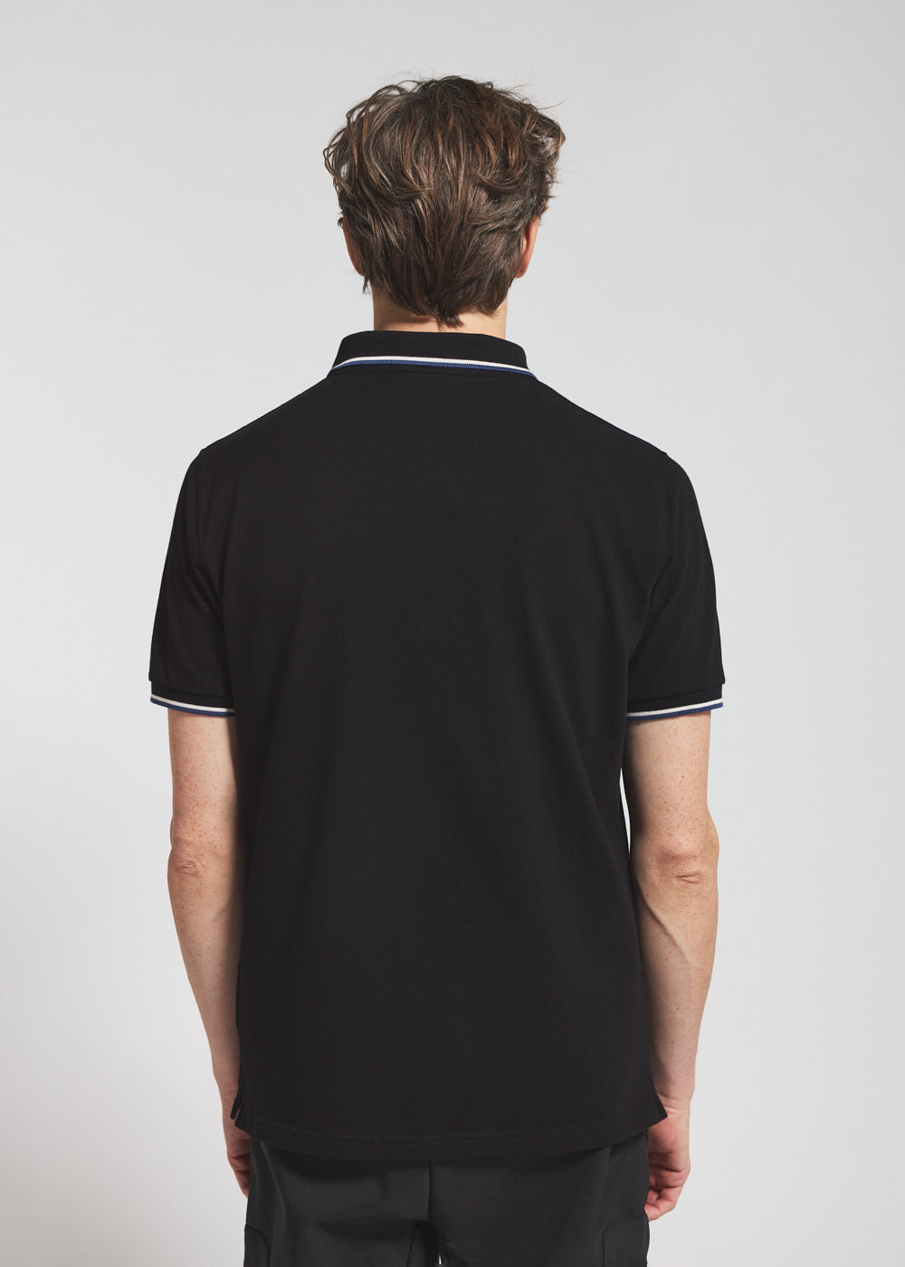 pyrenex-leyre-polo-homme-noir-en-coton-biologique image 3