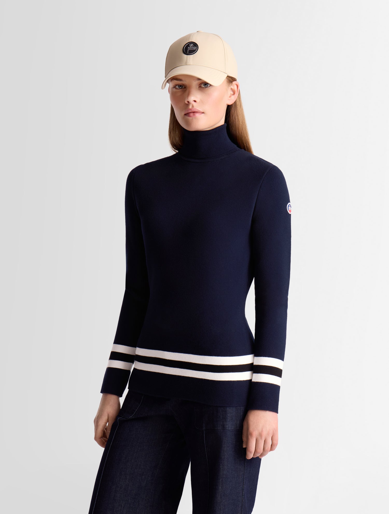 fusalp-pull-judith-femme-col-roul-ecovero image 2