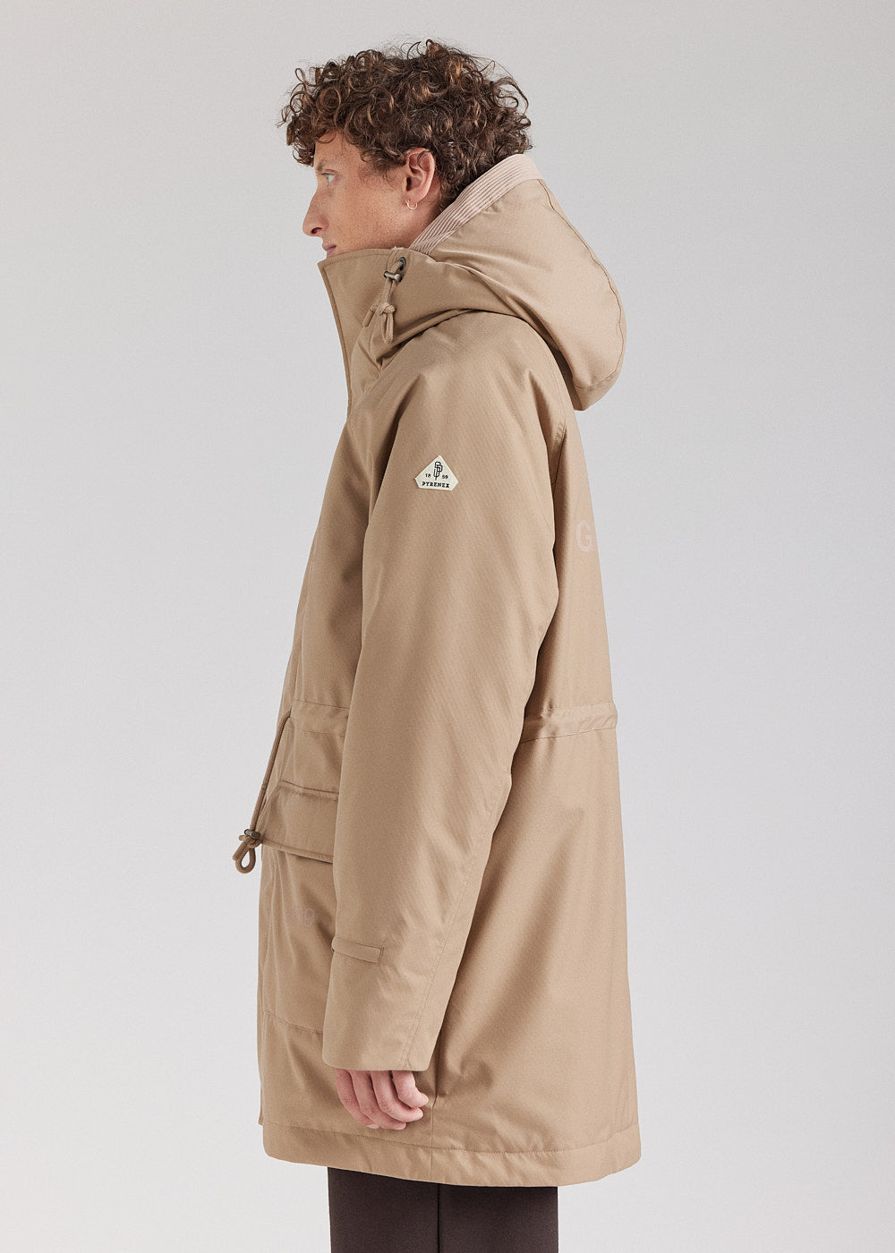 pyrenex-x-supakitch-prk-parka-hiver-homme-taupe image 3