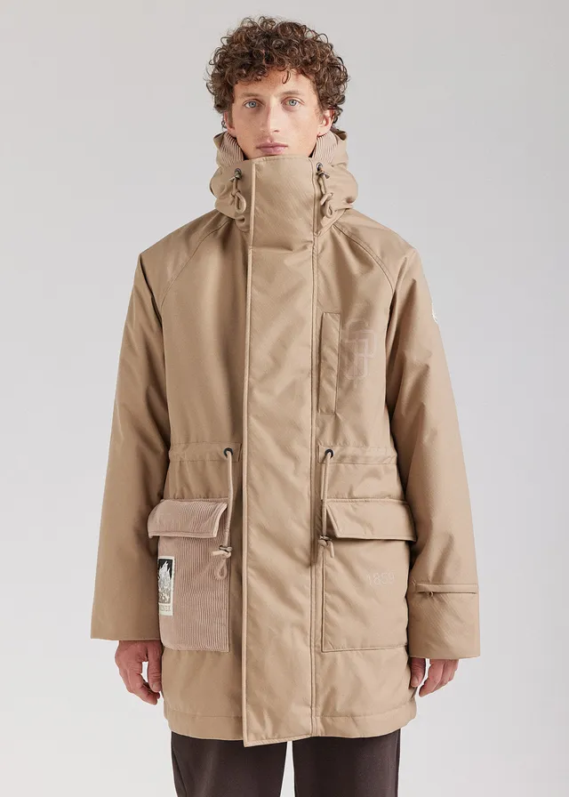 pyrenex-x-supakitch-prk-parka-hiver-homme-taupe image 1