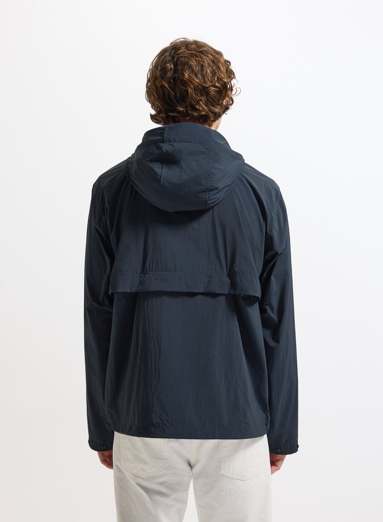 coupe-vent-unisexe-capuche-pyrenex-soulere-bleu-marine image 7
