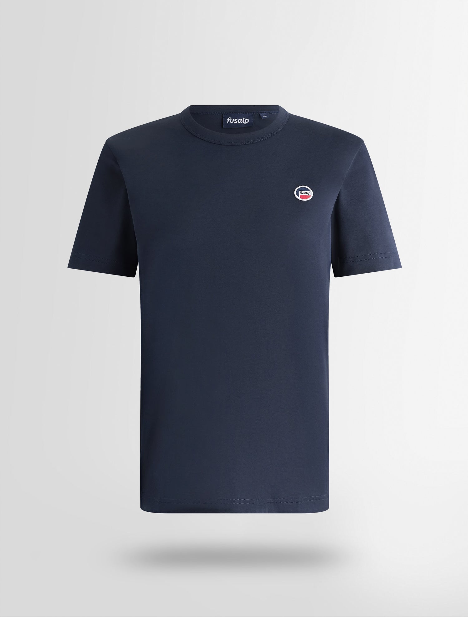 fusalp-t-shirt-talixe-manches-courtes-coton-col-rond-badge image 5